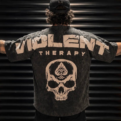 Acid Wash Oversized T-Shirt