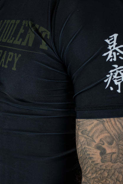 Essentials - Military Green Rash Guard