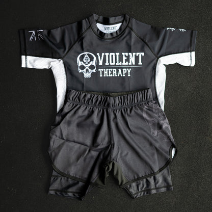 Essentials - White Rash Guard